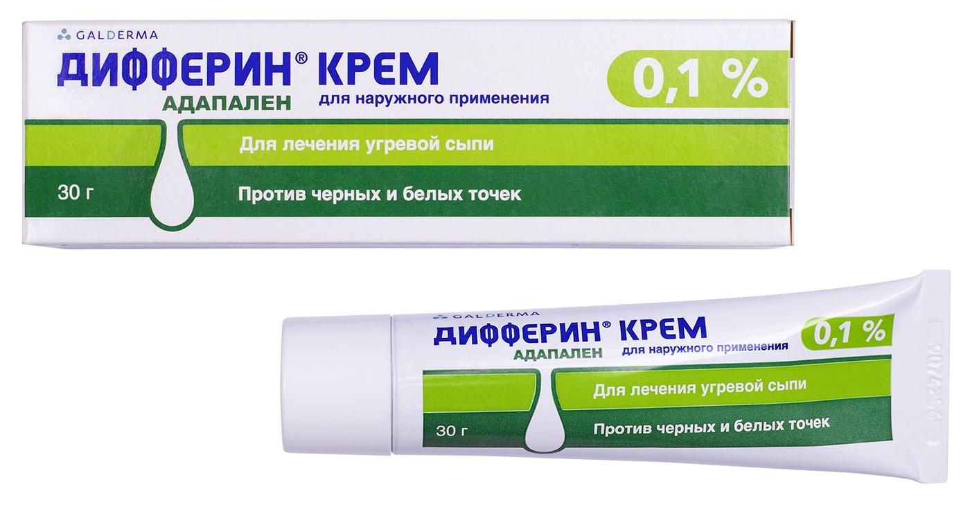 Дифферин крем 0.1% 30г - АПТЕКА Народная